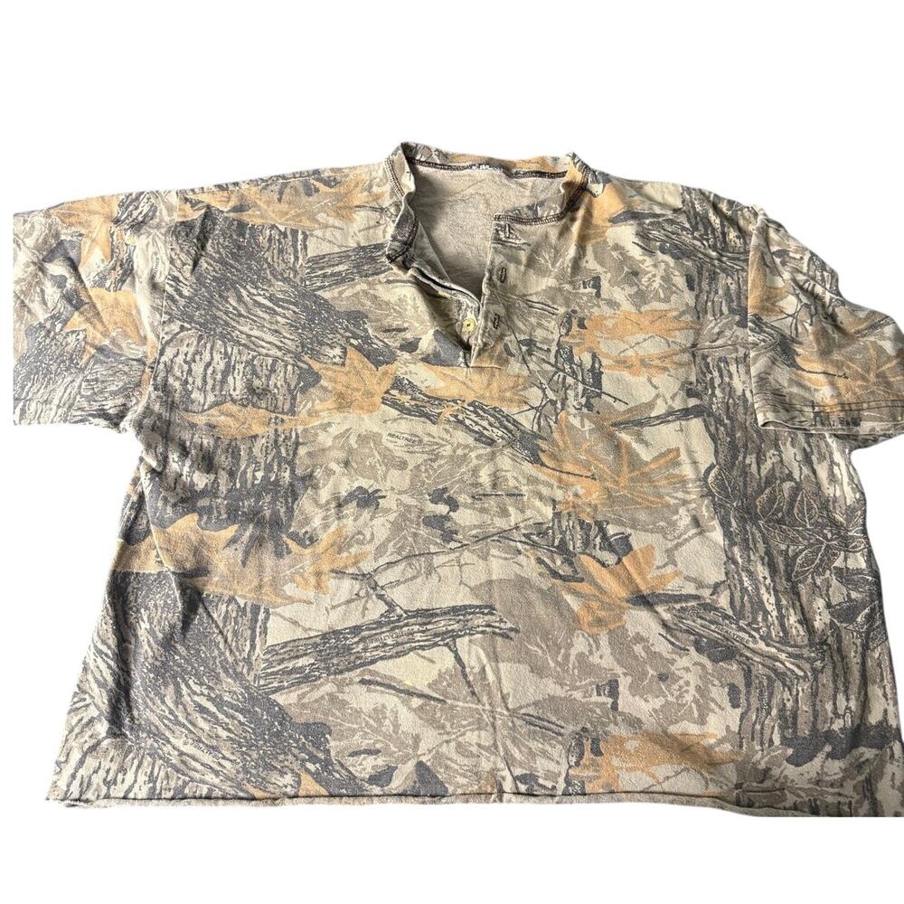Vintage Camouflage Short Sleeve Shirt